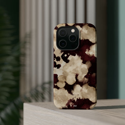 Marbled Burgundy