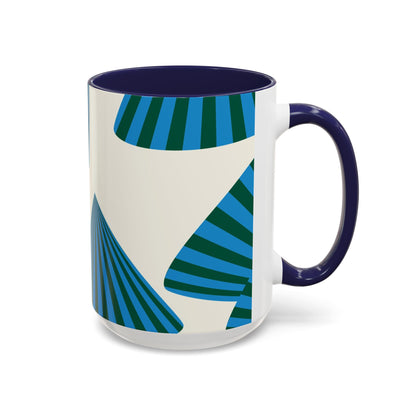 Taza de café navideña moderna (11, 15 oz)