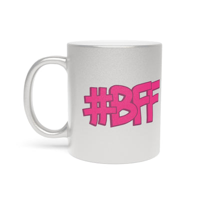 Taza BFF (plata y dorada)