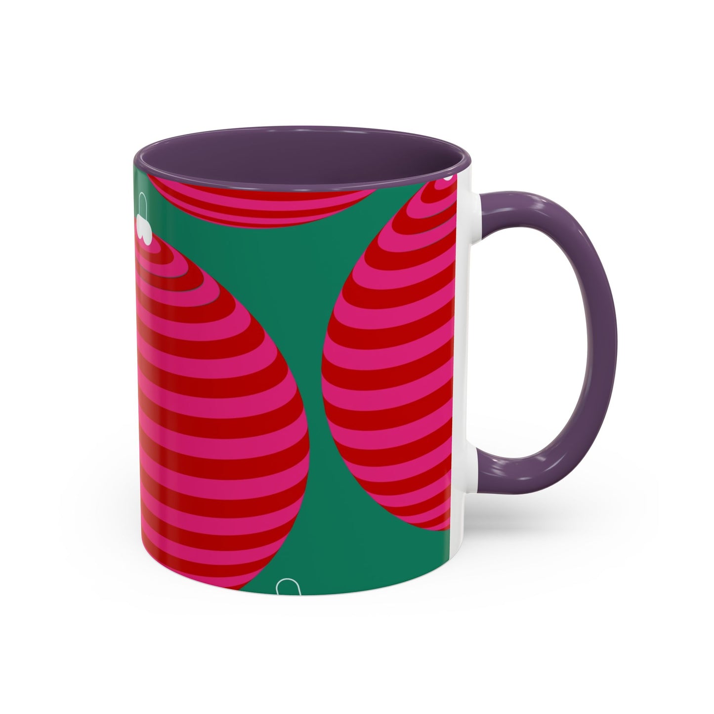 Taza de café navideña moderna (11, 15 oz)