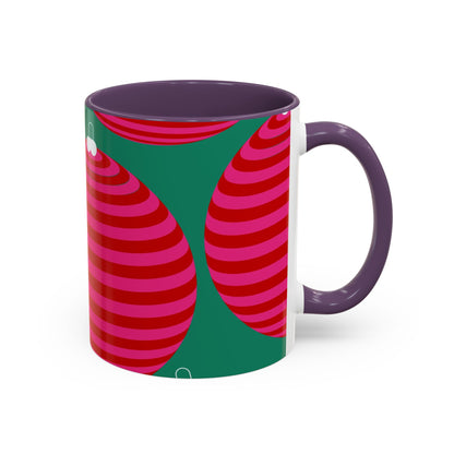 Taza de café navideña moderna (11, 15 oz)