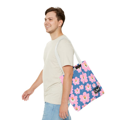 Bolso de mano con estampados florales llamativos (AOP)