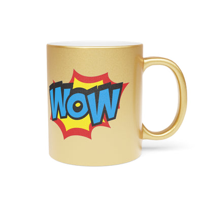 Taza WoW (plata y oro)