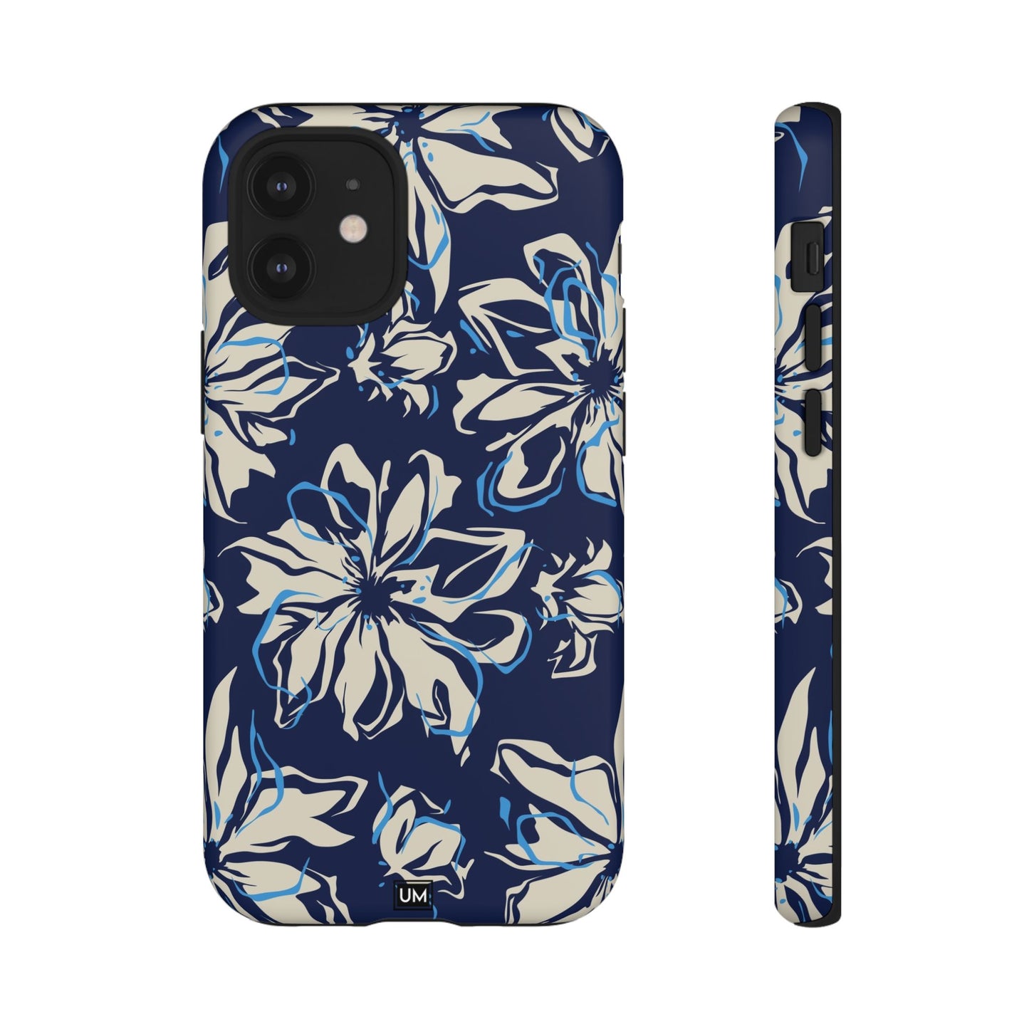 Blue Flor Tough Case
