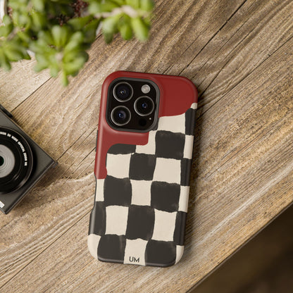 Checkerboard Red
