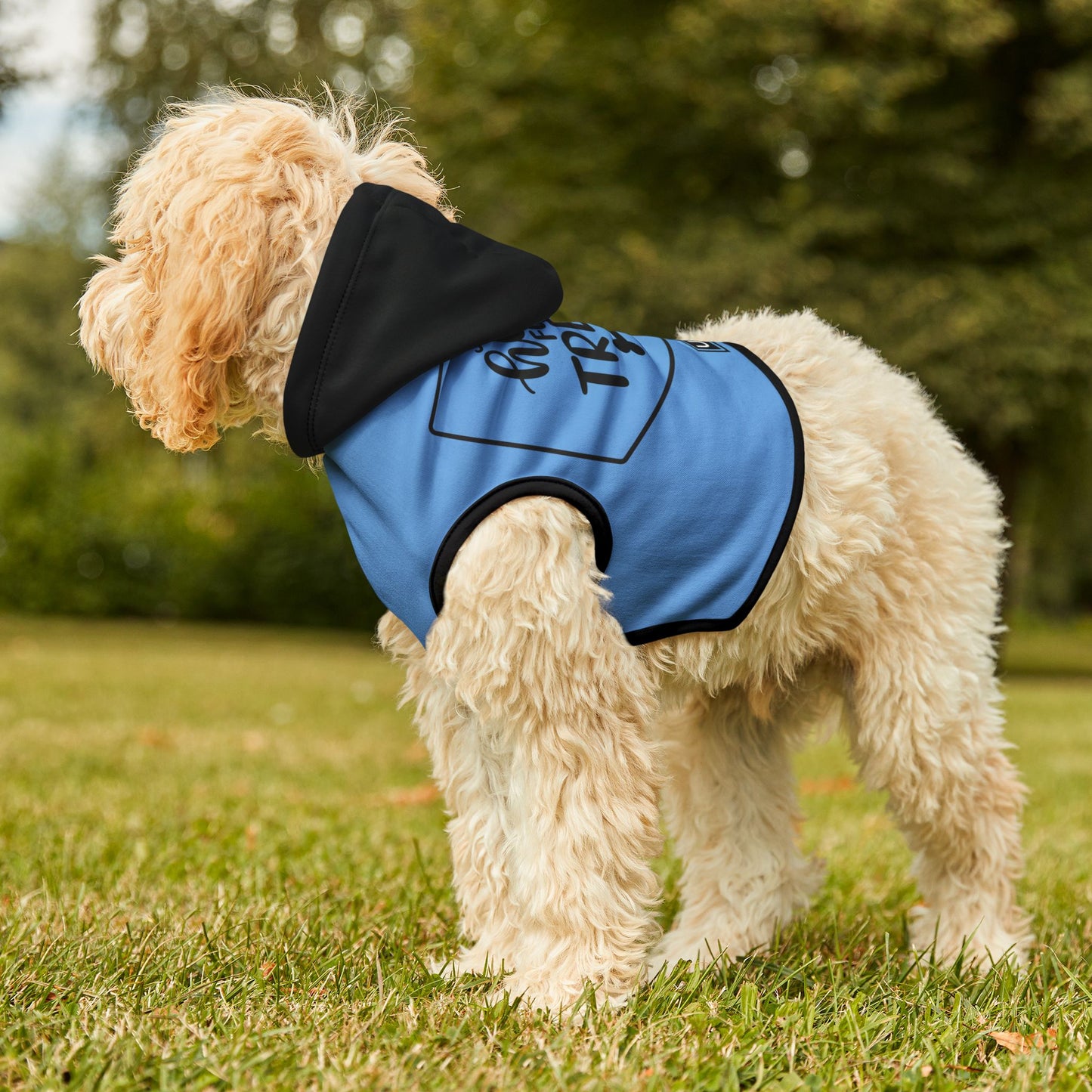 Sudadera con capucha para mascotas de la UM