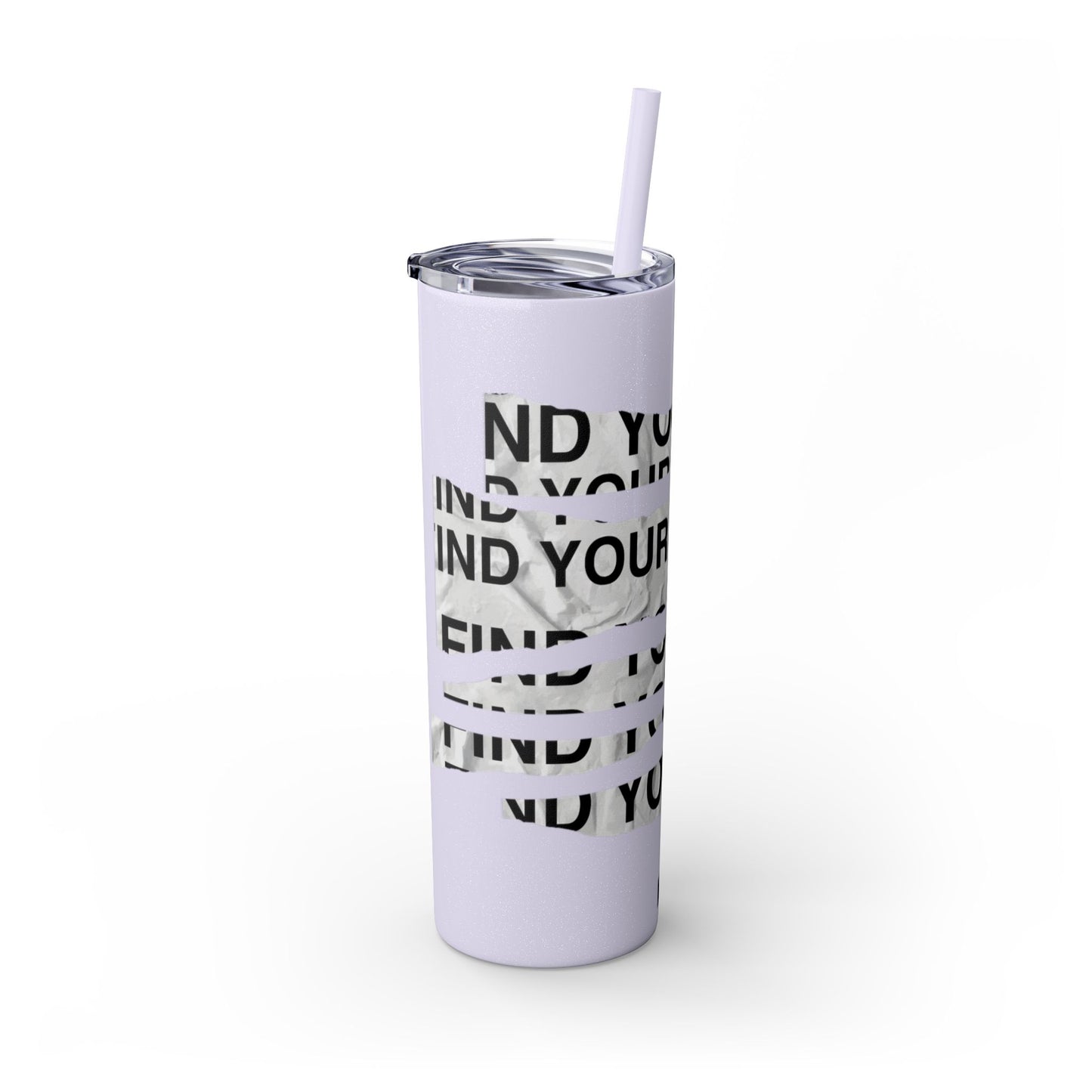 Vaso con pajita Find Your Voice, 20 oz