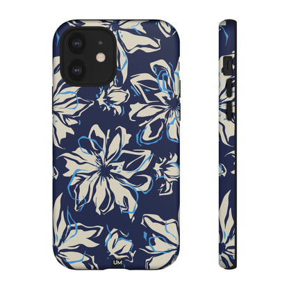 Blue Flor Tough Case