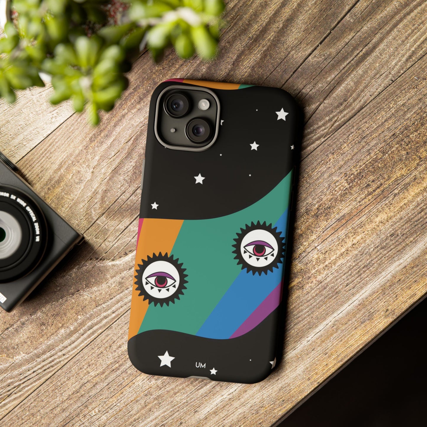 Estuche resistente Arcoiris Eye