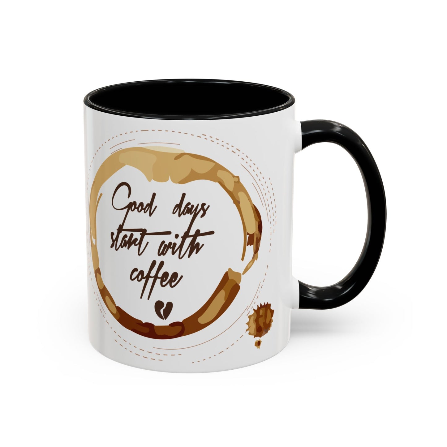 Comienza tu día con una taza de café (11, 15 oz)