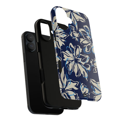 Blue Flor Tough Case