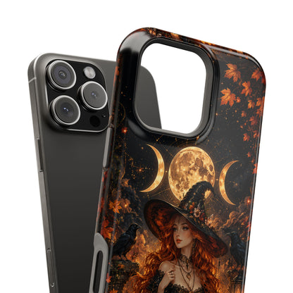 Witch Autumn Moon