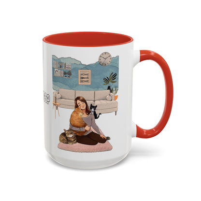 Taza de café con abrazos gratis (11 oz y 15 oz)