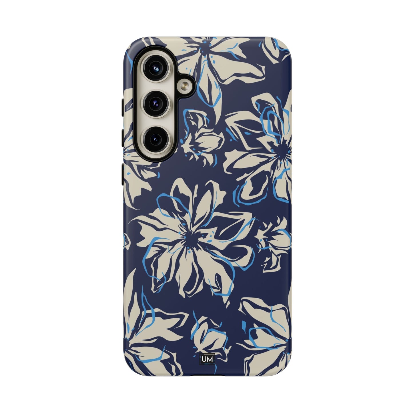 Blue Flor Tough Case