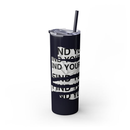 Vaso con pajita Find Your Voice, 20 oz