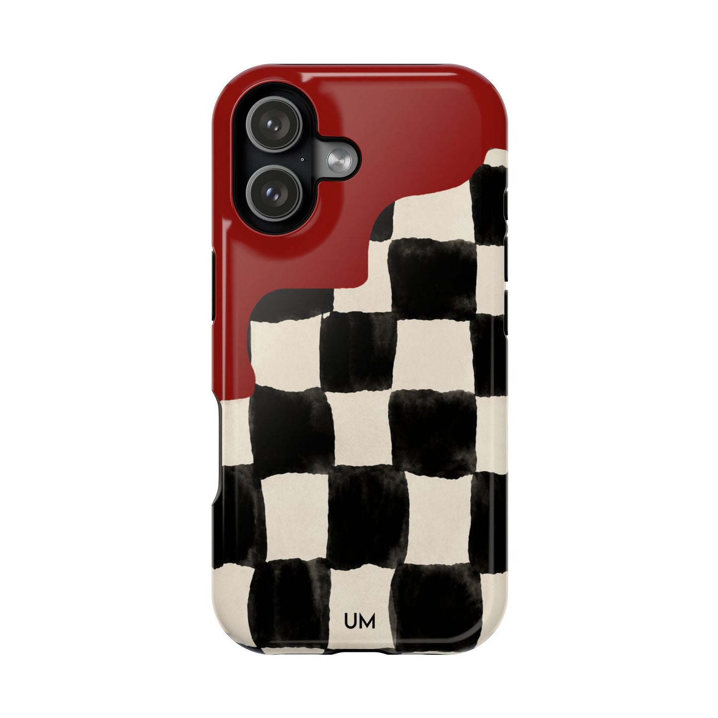 Checkerboard Red