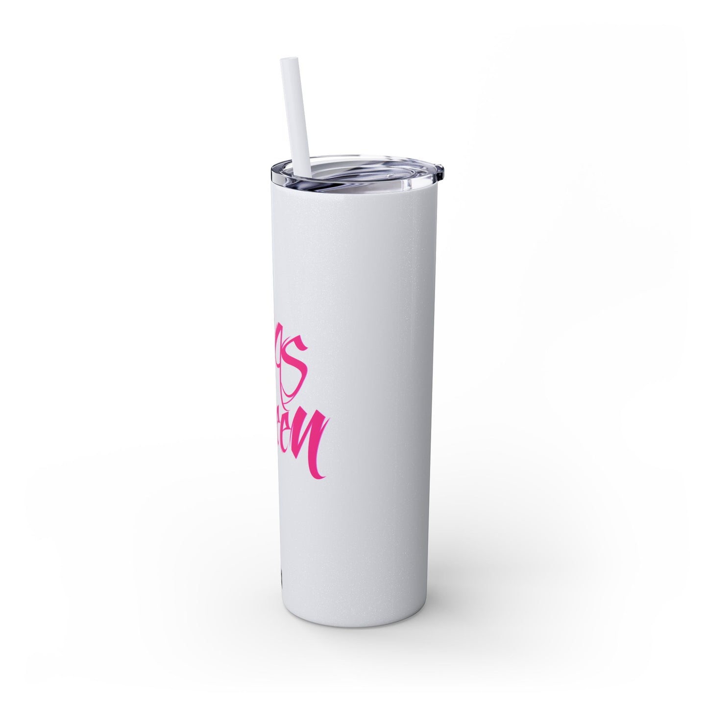 Queen Tumbler with Straw, 20oz