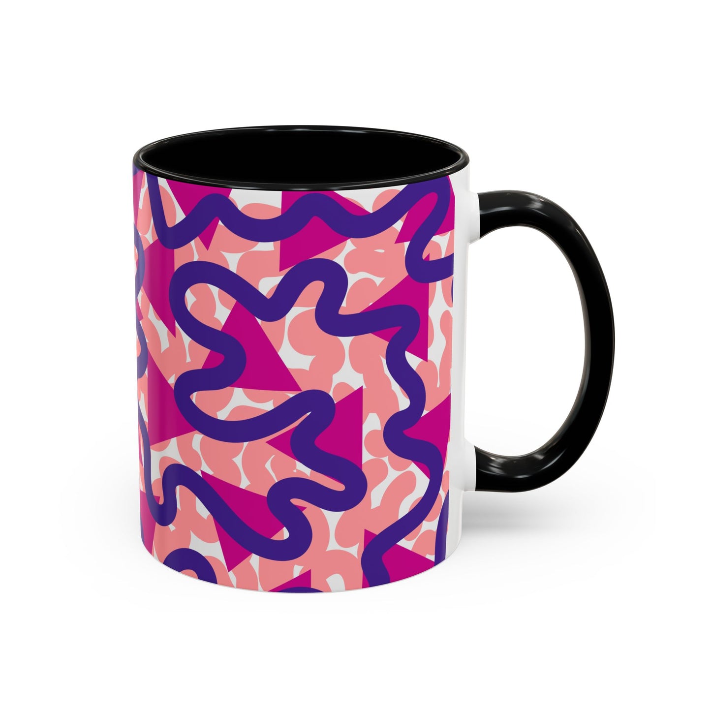 Taza de café abstracta (11, 15 oz)