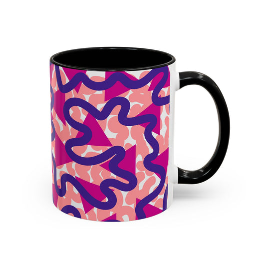 Taza de café abstracta (11, 15 oz)