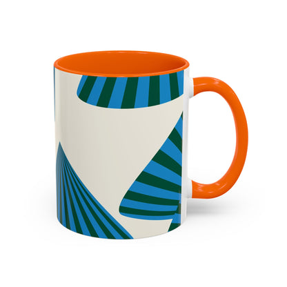 Taza de café navideña moderna (11, 15 oz)