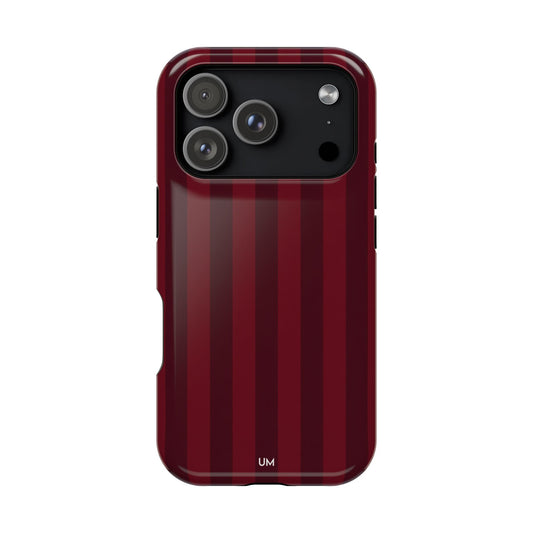 Bordeaux Pinstripe