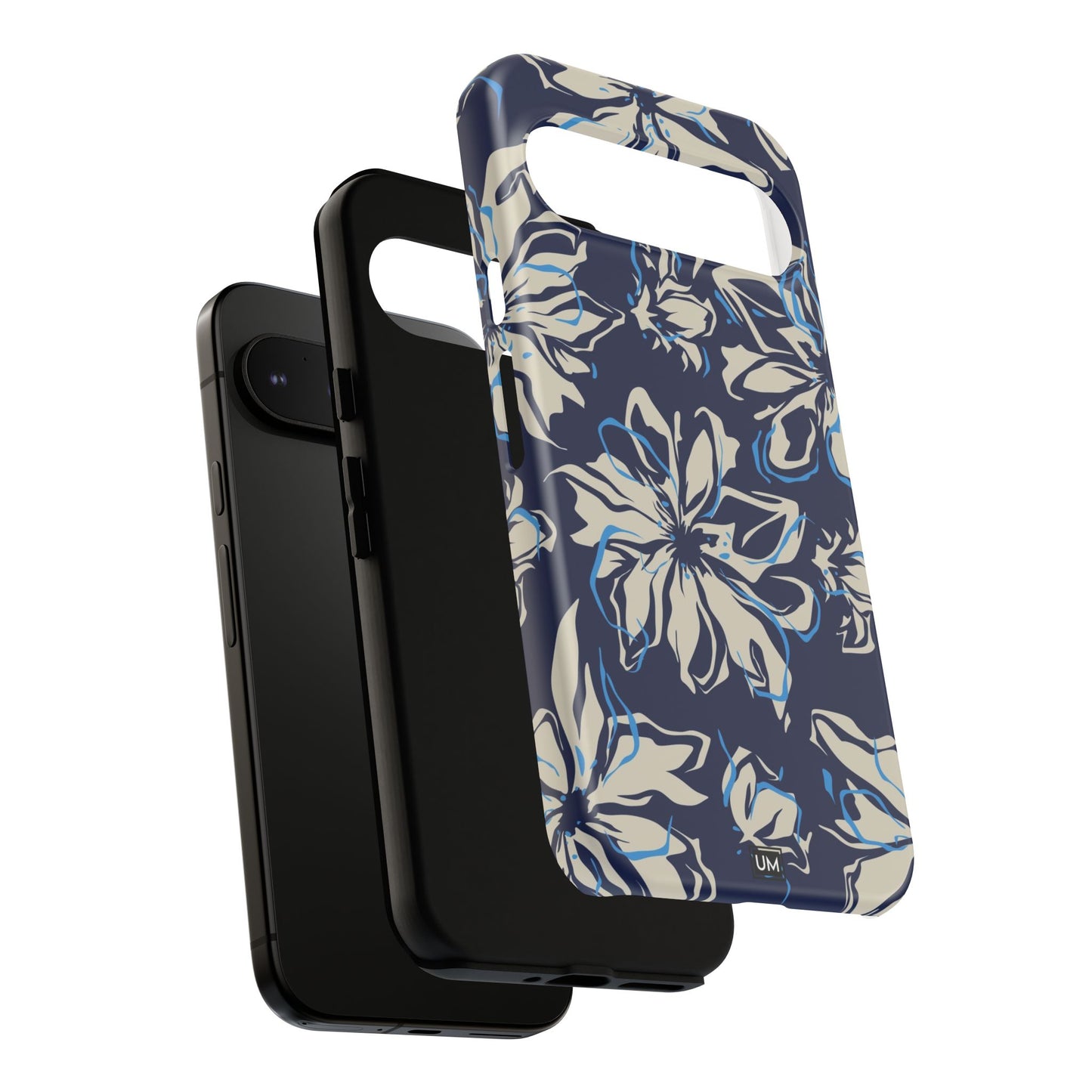 Blue Flor Tough Case