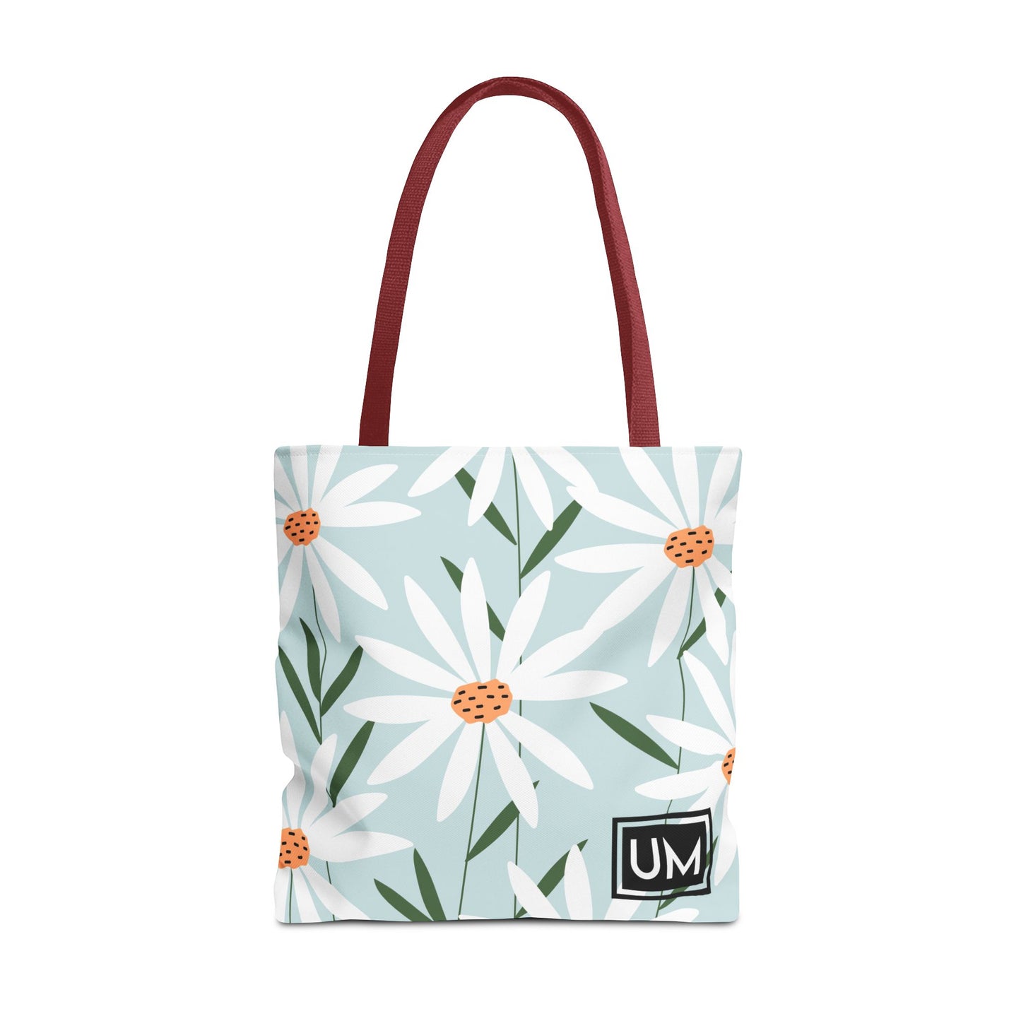 Bolso de mano con estampados florales llamativos (AOP)