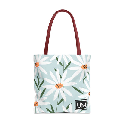 Bolso de mano con estampados florales llamativos (AOP)