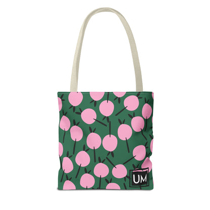 Bolso de mano con estampados florales llamativos (AOP)