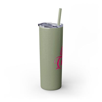 Queen Tumbler with Straw, 20oz