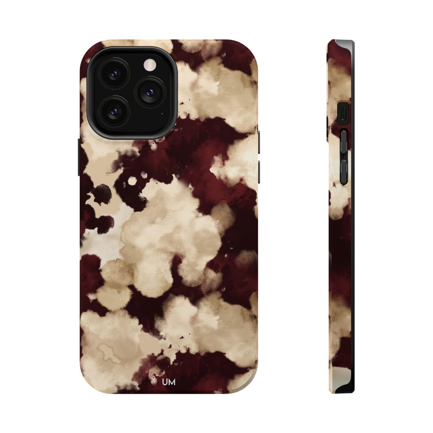 Marbled Burgundy