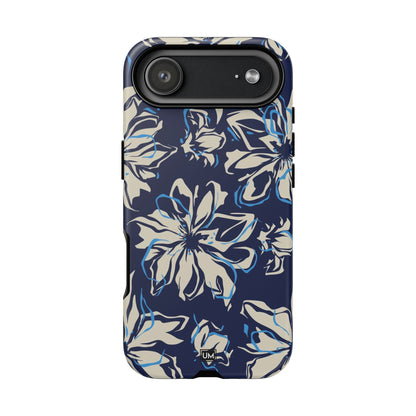 Blue Flor Tough Case