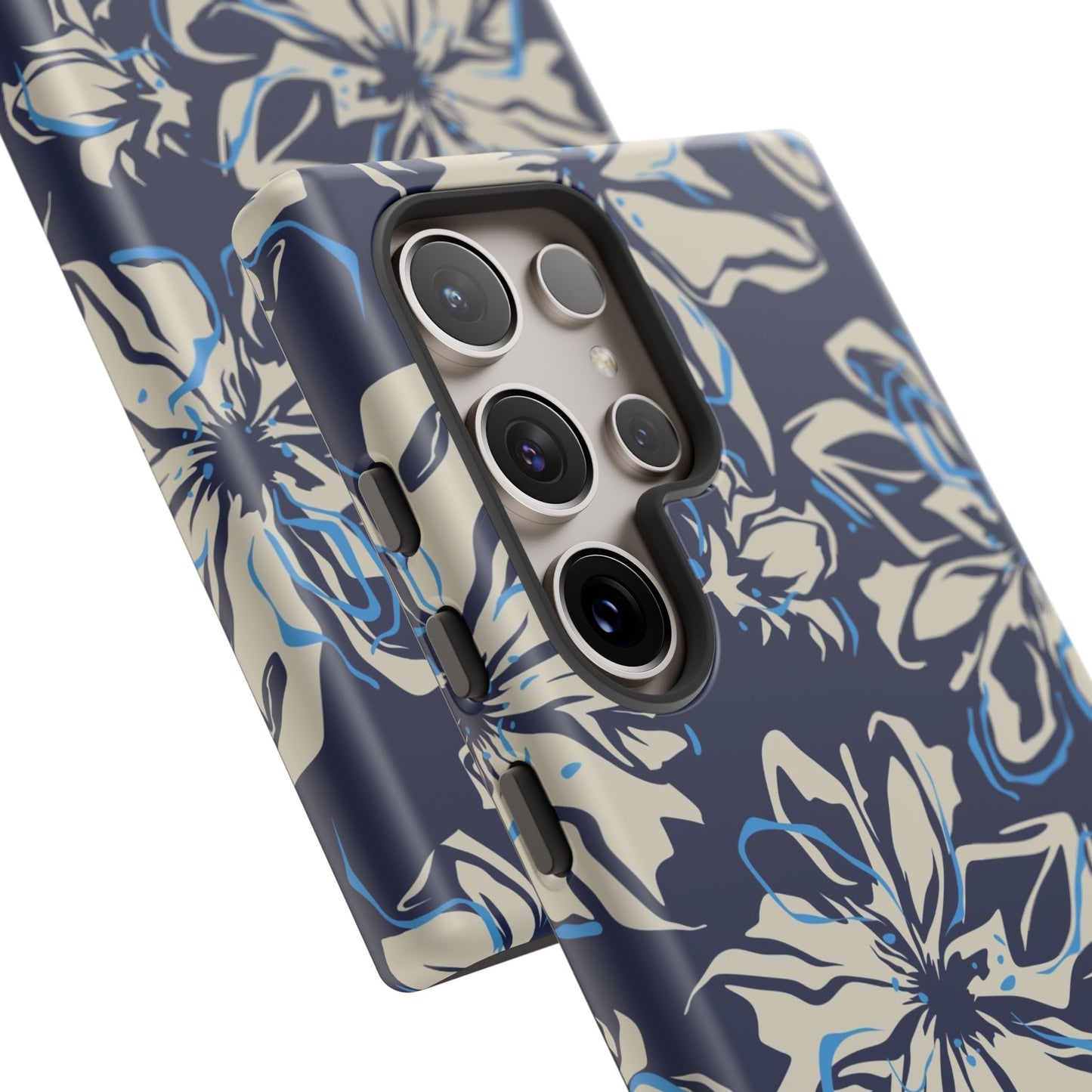 Blue Flor Tough Case