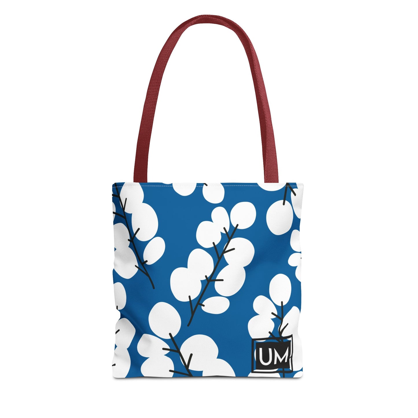 Bolso de mano con estampados florales llamativos (AOP)