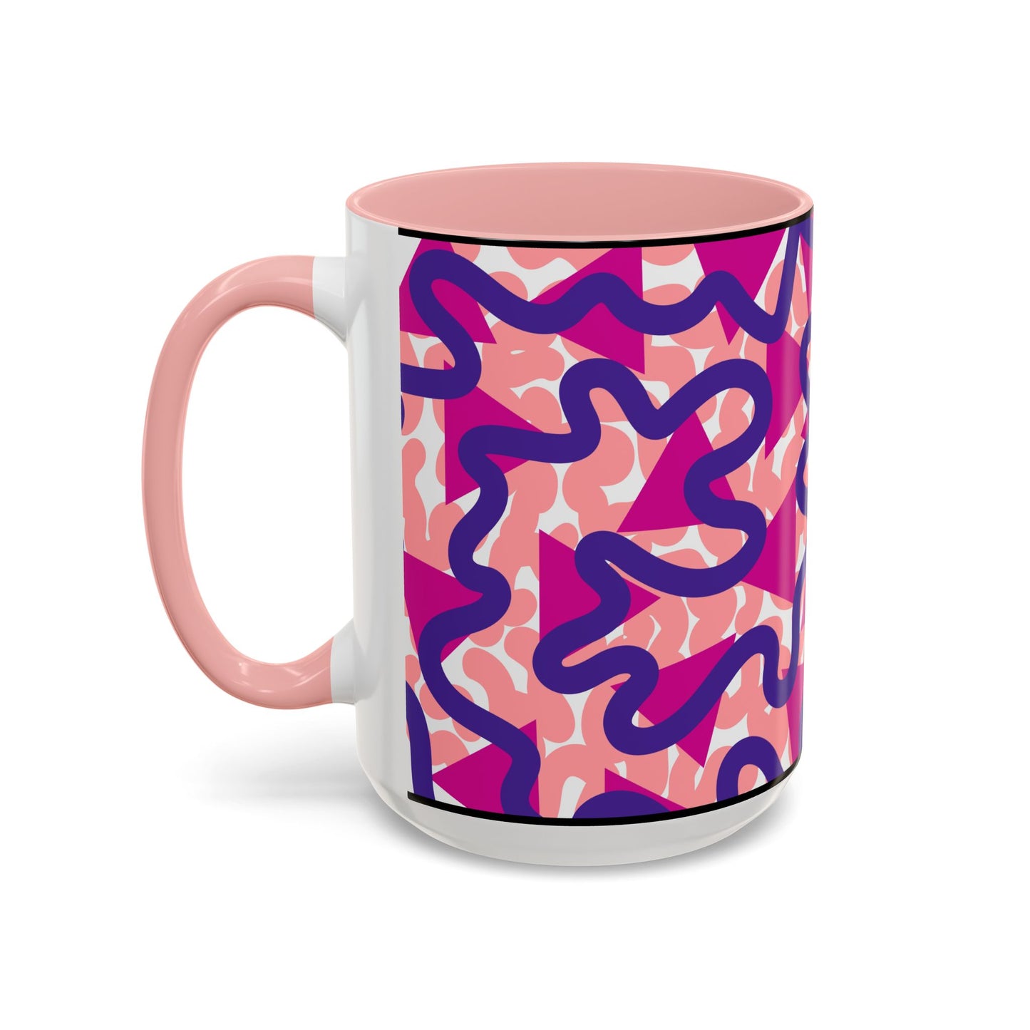 Taza de café abstracta (11, 15 oz)