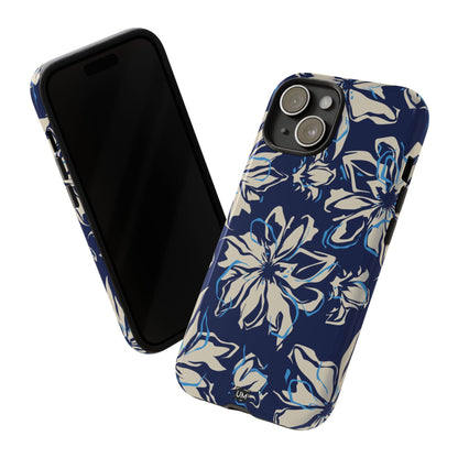 Blue Flor Tough Case