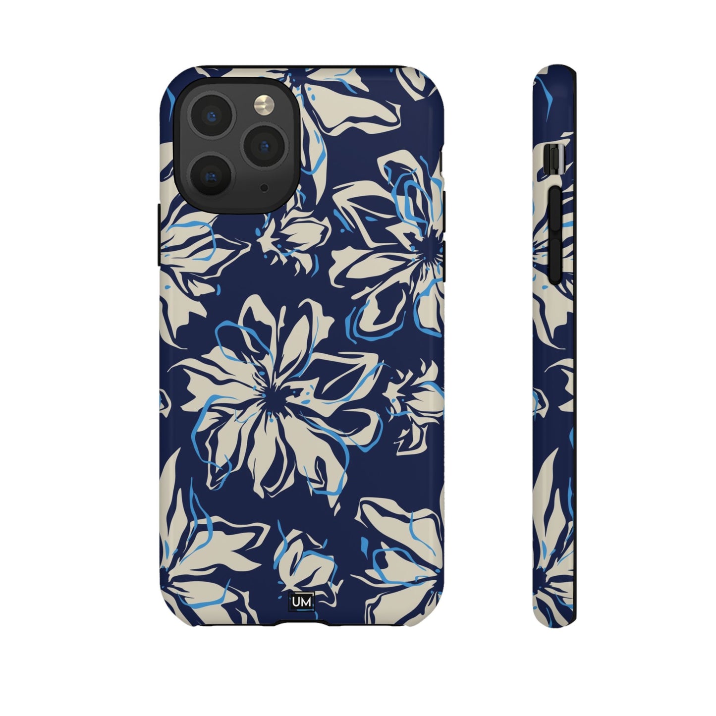 Blue Flor Tough Case