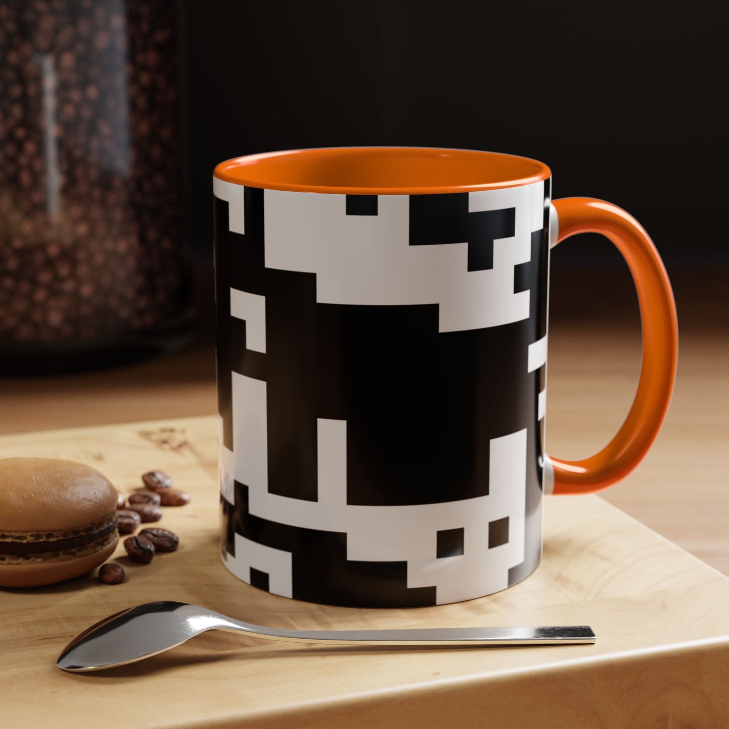 Taza de café abstracta (11, 15 oz)