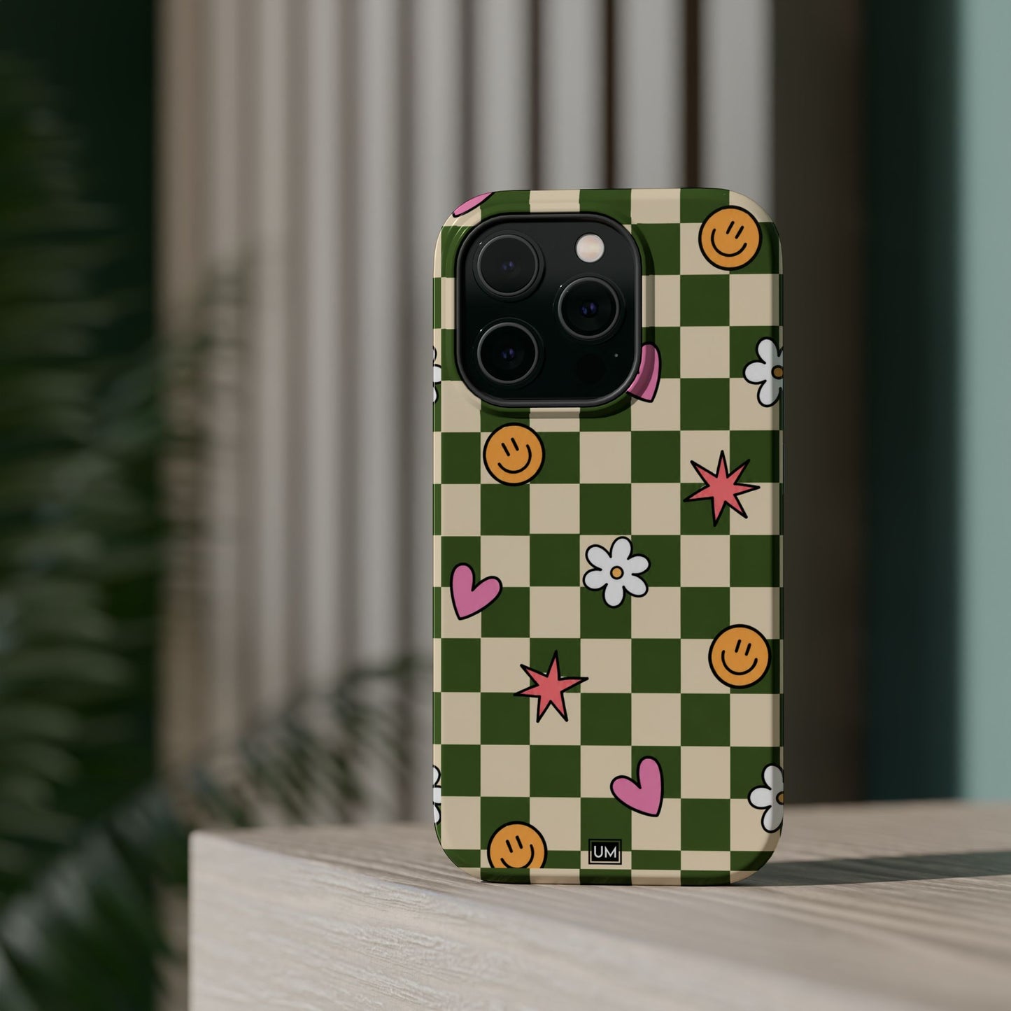 Checkerboard Smiley
