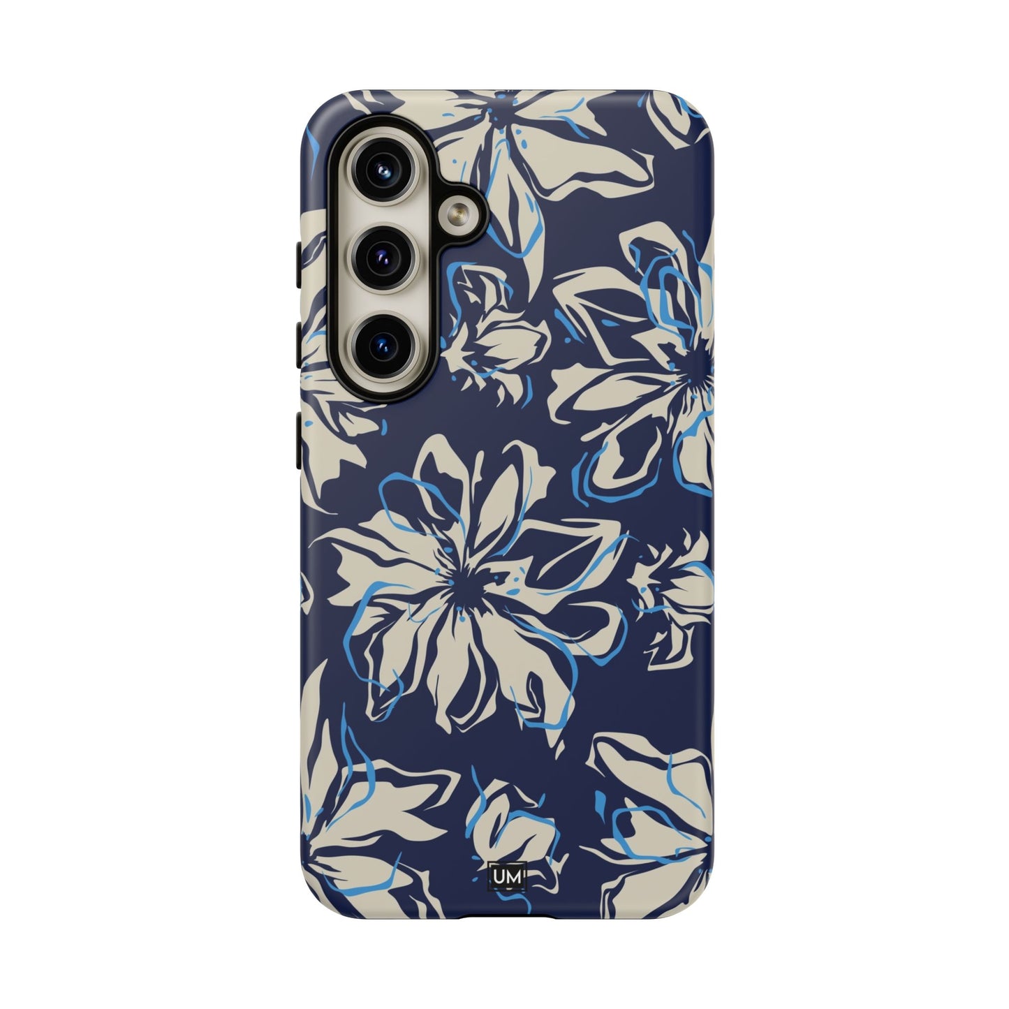 Blue Flor Tough Case
