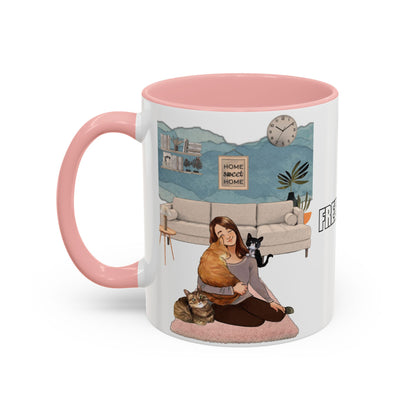 Taza de café con abrazos gratis (11 oz y 15 oz)