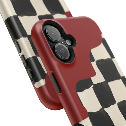 Checkerboard Red