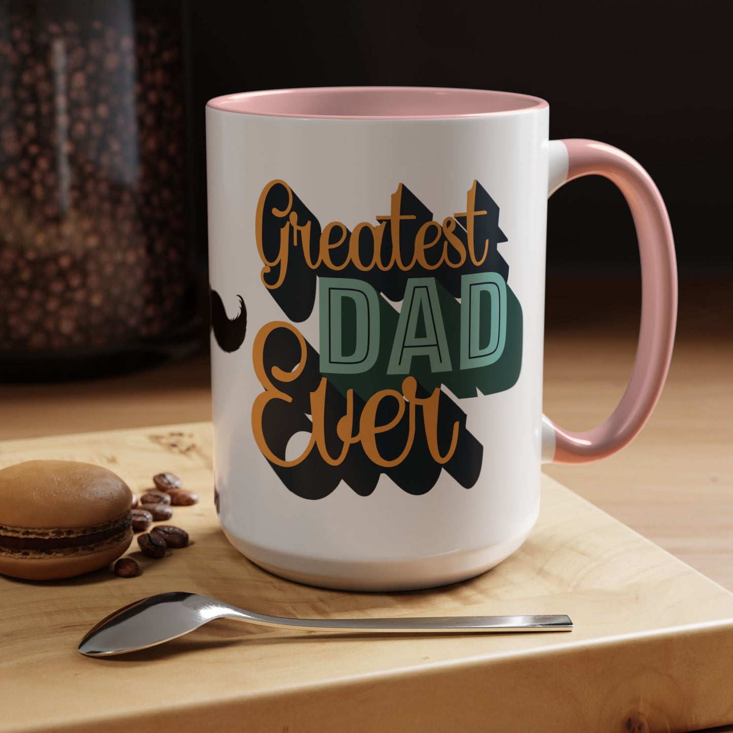 Taza de café con el mejor papá (11 oz y 15 oz)