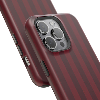 Bordeaux Pinstripe