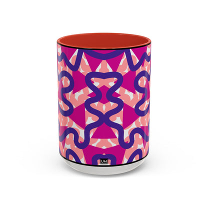 Taza de café abstracta (11, 15 oz)