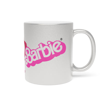 Taza de Barbie (plata y oro)