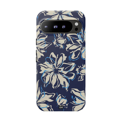 Blue Flor Tough Case