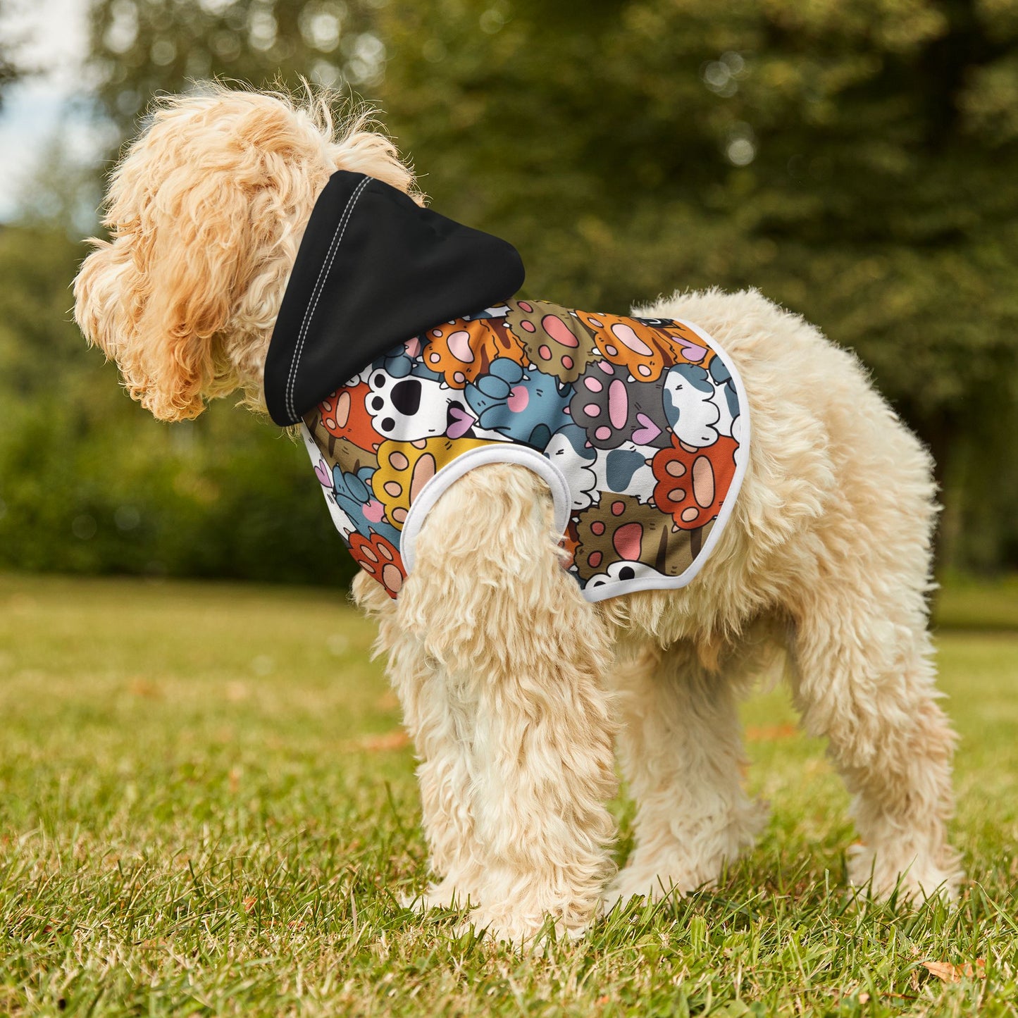 Sudadera con capucha para mascotas de la UM