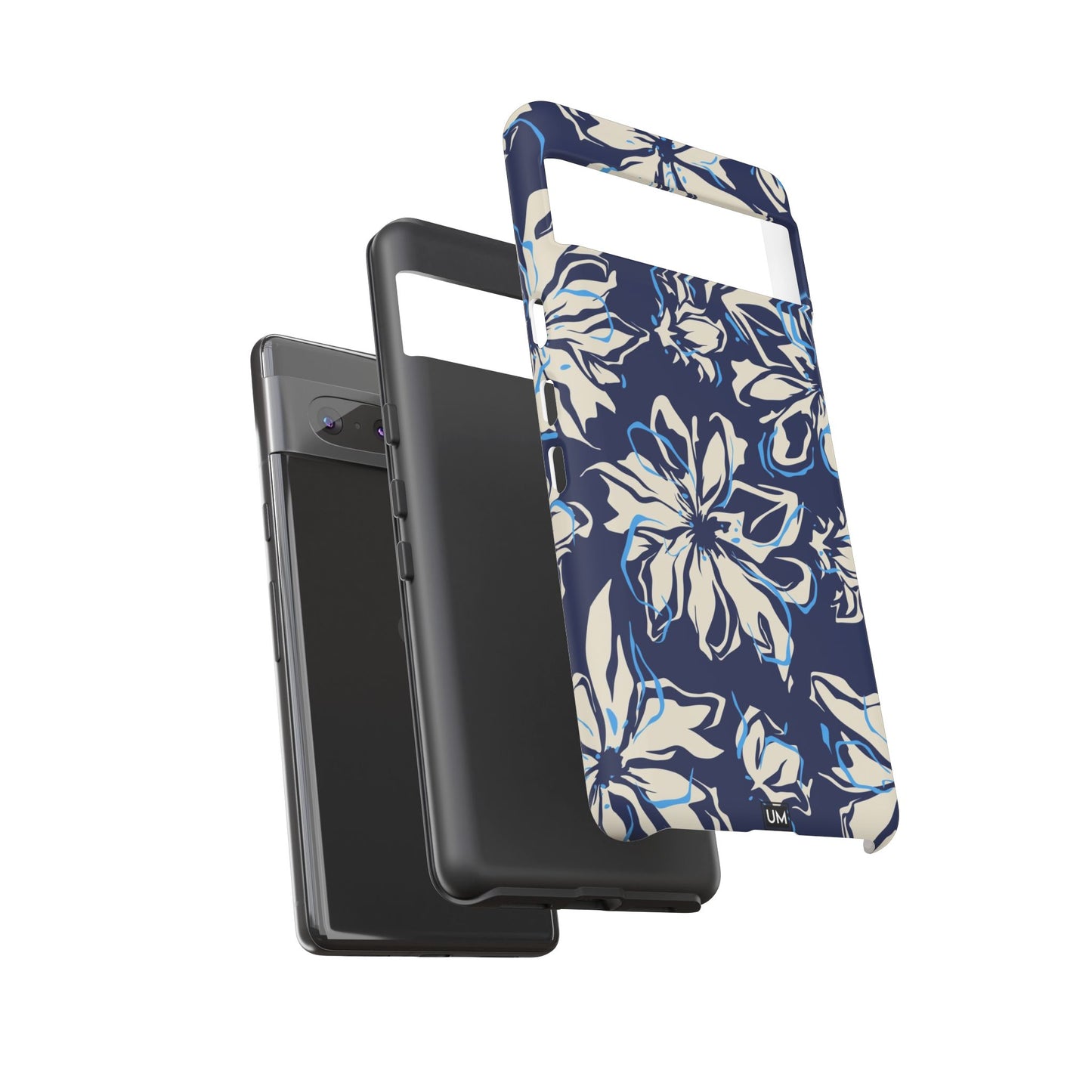 Blue Flor Tough Case