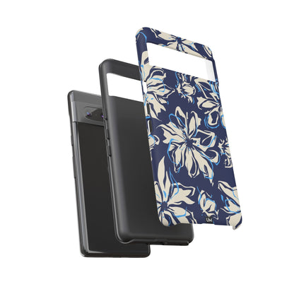 Blue Flor Tough Case